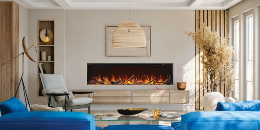 Astound 74 FlexMount Electric Fireplace