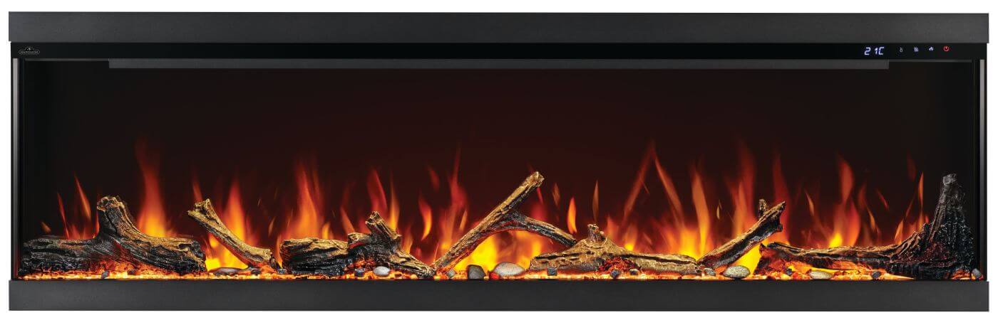 Astound 74 FlexMount Electric Fireplace